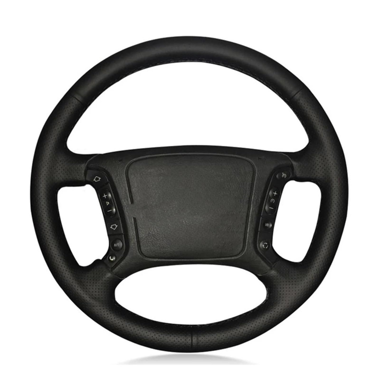 Lenkradschutz Schwarze Kunstleder-Lenkradabdeckung Für E36 1995-2000 E46 1998-2004 E39 1995-2003 X3 E83 X5 E53 2000-2006 Lenkrad Abdeckung(Rot) von SFGOFJGO