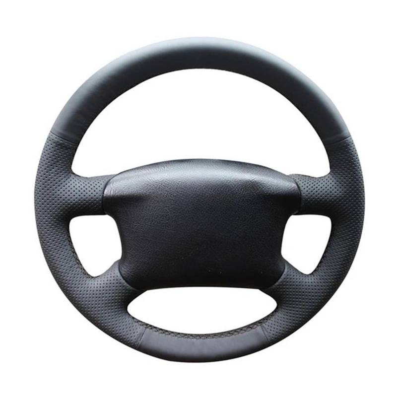 Lenkradschutz Schwarze Lenkradabdeckung, Kunstleder, Autolenkradabdeckung Für VW Für Passat Für B5 1996-2005 Für Golf 4 1998-2004 Lenkrad Abdeckung(Rot) von SFGOFJGO