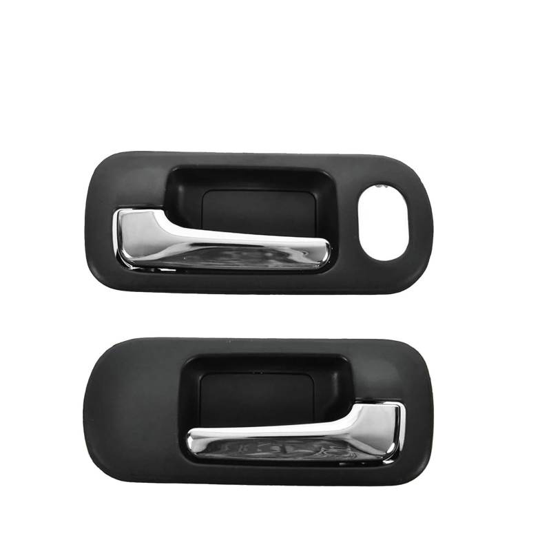 SFGOFJGO Innentürgriff 2 STÜCKE Vorne Hinten Auto Innen Türgriff Schwarz Chrom Für 2001 2002 2003 2004 2005 Für Civic Limousine Innentürgriffabdeckung(Front Left-Right) von SFGOFJGO