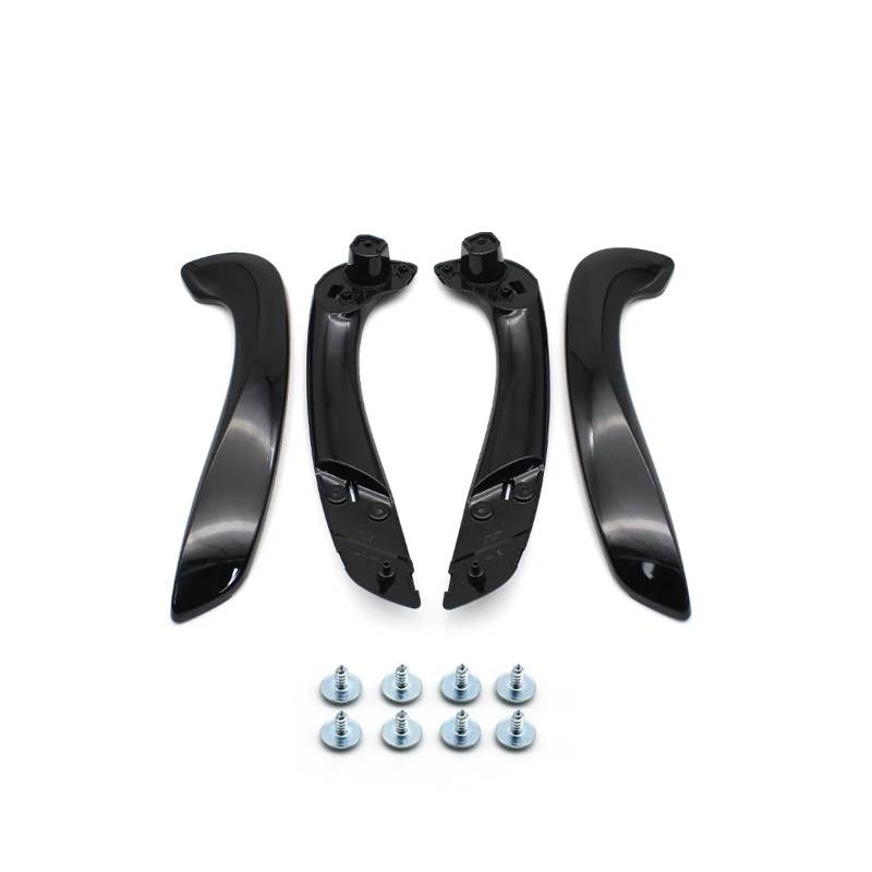 SFGOFJGO Innentürgriff Carbon Black Auto-Innenraum Vorne Links Rechts Türgriff Kit Für Megane 3 Für MK3 Für Fluence 809540001R 809600007R Innentürgriffabdeckung(Piano 4PCs) von SFGOFJGO