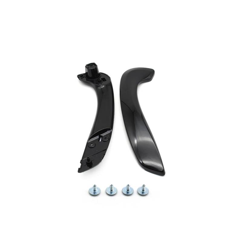 SFGOFJGO Innentürgriff Carbon Black Auto-Innenraum Vorne Links Rechts Türgriff Kit Für Megane 3 Für MK3 Für Fluence 809540001R 809600007R Innentürgriffabdeckung(Piano Ri Kit) von SFGOFJGO