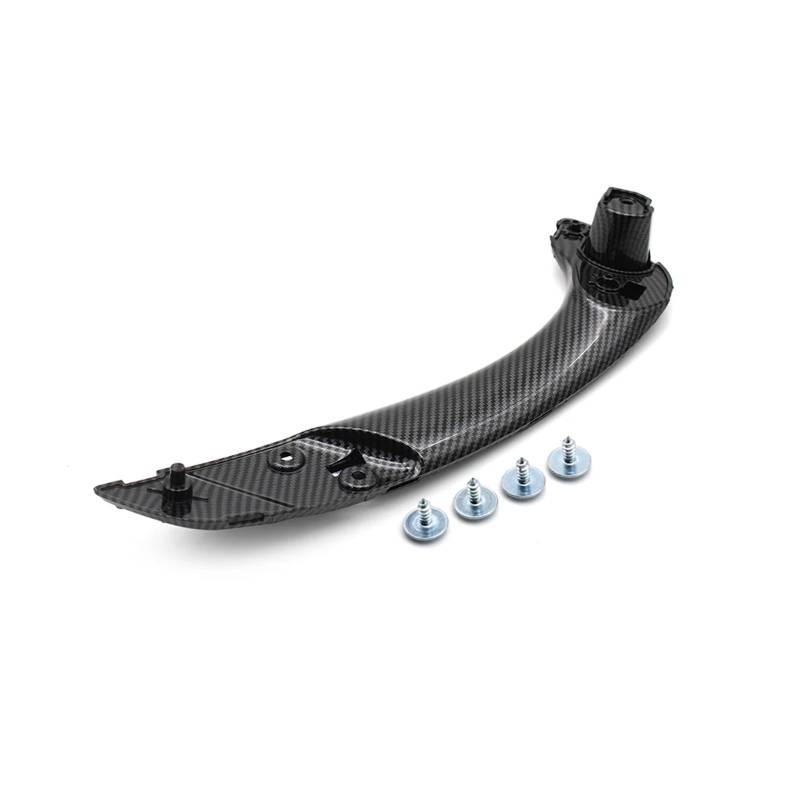 SFGOFJGO Innentürgriff Innen Auto Vorne Links Rechts Tür Innen Griff Abdeckung Für Megane 3 Für MK3 Für Fluence 2008-2016 809540001R 809600007R Innentürgriffabdeckung(Inner-Carbon R 1PC) von SFGOFJGO