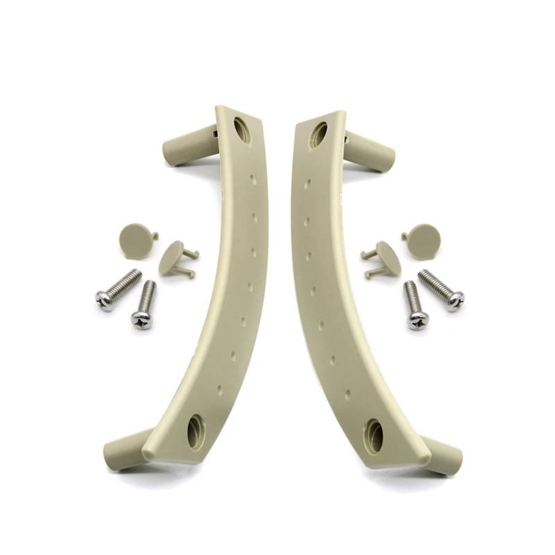 SFGOFJGO Innentürgriff Innen Links Rechts Tür Panel Pull Griff Abdeckung Reparatur Kit Ersatz Für VW 1998-2010 1C0867171A 1C0867172A Innentürgriffabdeckung(Beige 2PCs) von SFGOFJGO