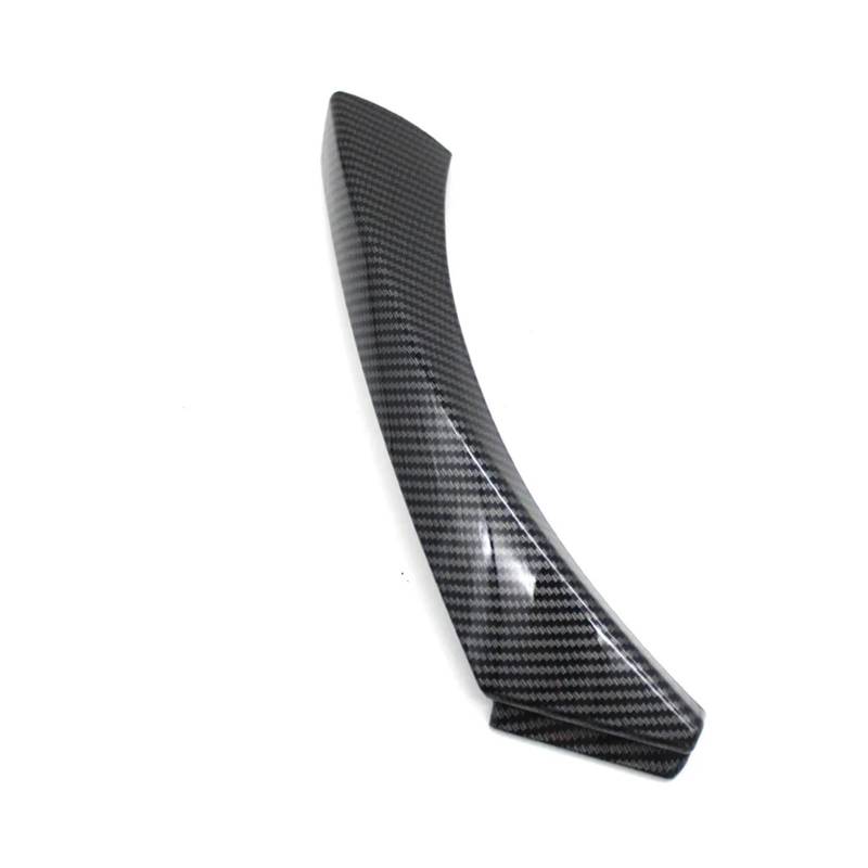 SFGOFJGO Innentürgriff Schwarz Grau Carbon Links Rechts Auto Innengriff Innentür Panel Pull Trim Abdeckung Für E90 E91 E92 316 318 320 325 328i Innentürgriffabdeckung(Carbon Cover R) von SFGOFJGO