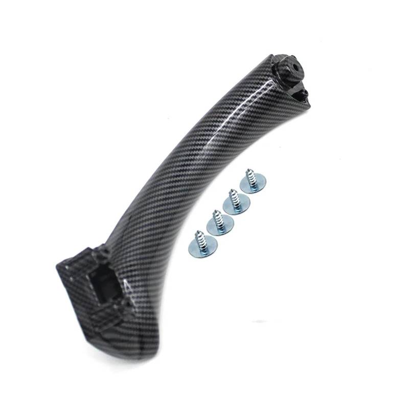 SFGOFJGO Innentürgriff Schwarz Grau Carbon Links Rechts Auto Innengriff Innentür Panel Pull Trim Abdeckung Für E90 E91 E92 316 318 320 325 328i Innentürgriffabdeckung(Carbon lnner L) von SFGOFJGO