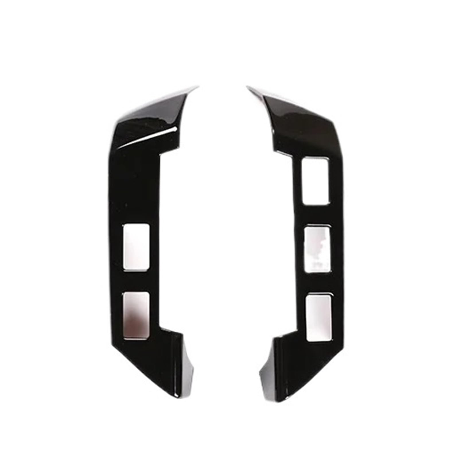Xuanqingyi Store 2004-2009 Kompatibel mit Discovery 3 LR3 ABS Schwarz Auto-Innendekoration Rahmenabdeckung Aufkleber Innenmodifikationszubehör(3) von SFHDFLUQ