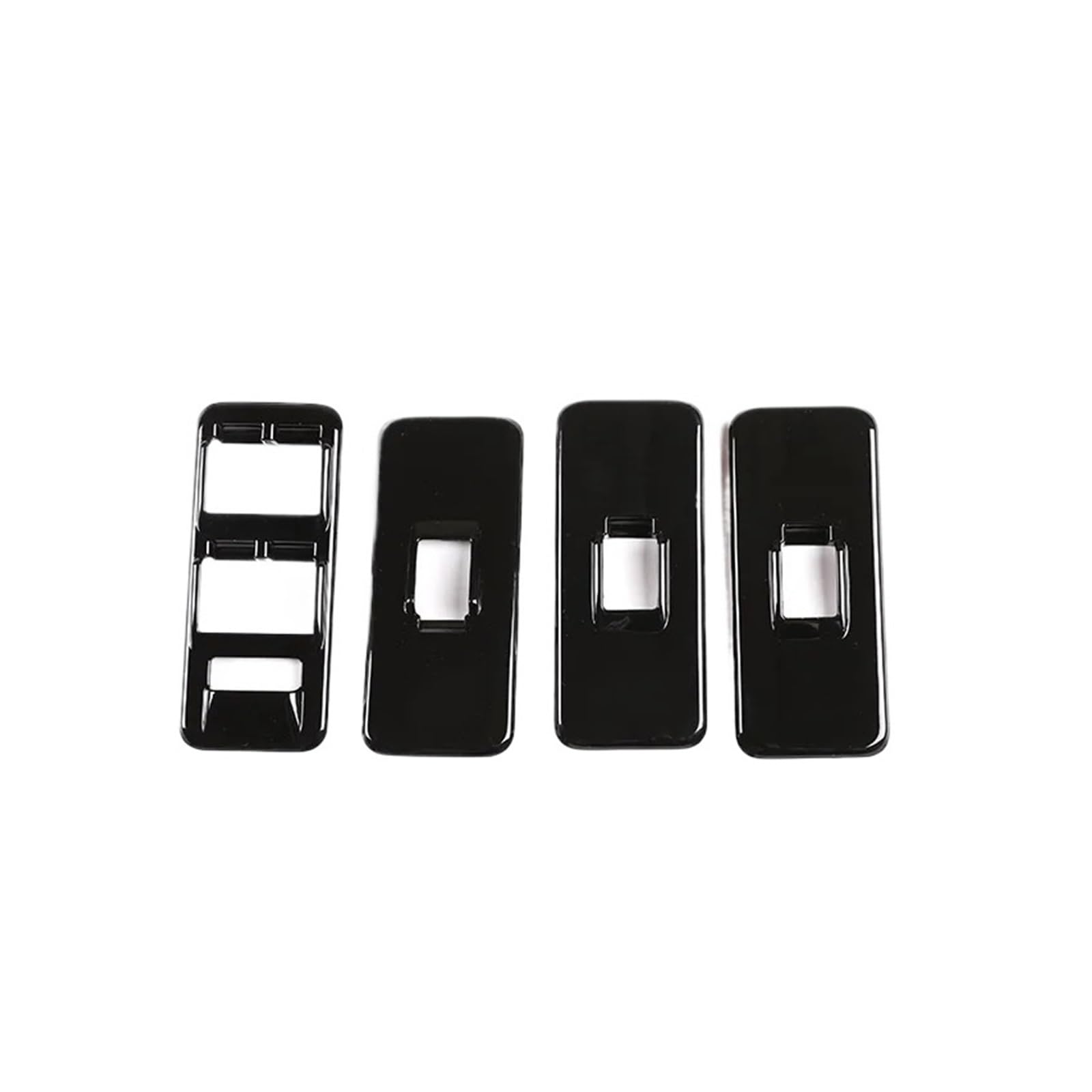 Xuanqingyi Store 2004-2009 Kompatibel mit Discovery 3 LR3 ABS Schwarz Auto-Innendekoration Rahmenabdeckung Aufkleber Innenmodifikationszubehör(5) von SFHDFLUQ