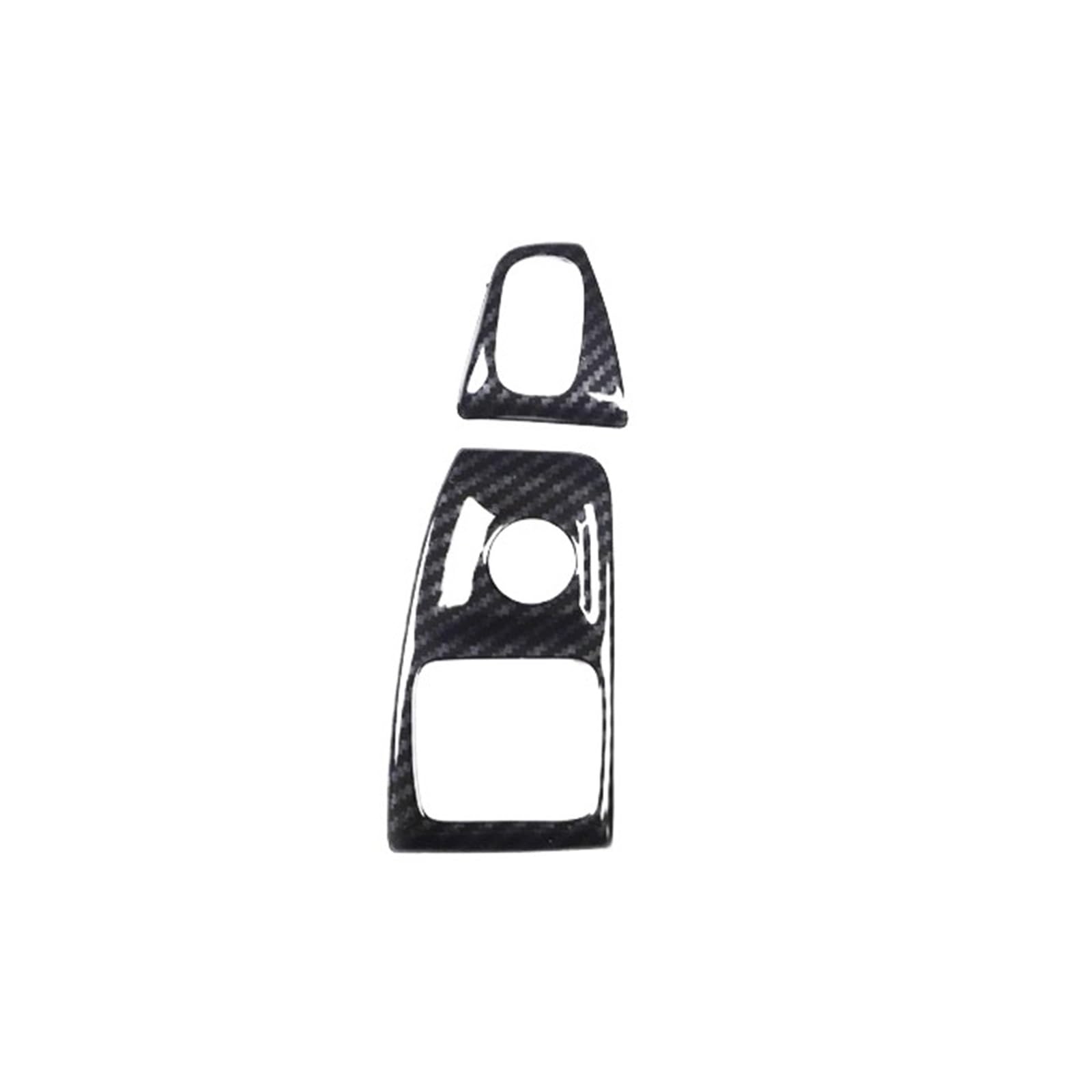 Xuanqingyi Store Auto Carbon Styling Innenmodifikation Elektrische Fenster Dekoration Abdeckung Kompatibel Mit Smart Kompatibel Mit Fortwo 451 Autozubehör Aufkleber(1.0T window lift) von SFHDFLUQ