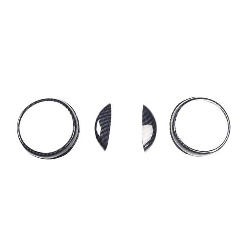 Xuanqingyi Store Auto Carbon Styling Innenmodifikation Elektrische Fenster Dekoration Abdeckung Kompatibel Mit Smart Kompatibel Mit Fortwo 451 Autozubehör Aufkleber(Air outlet) von SFHDFLUQ