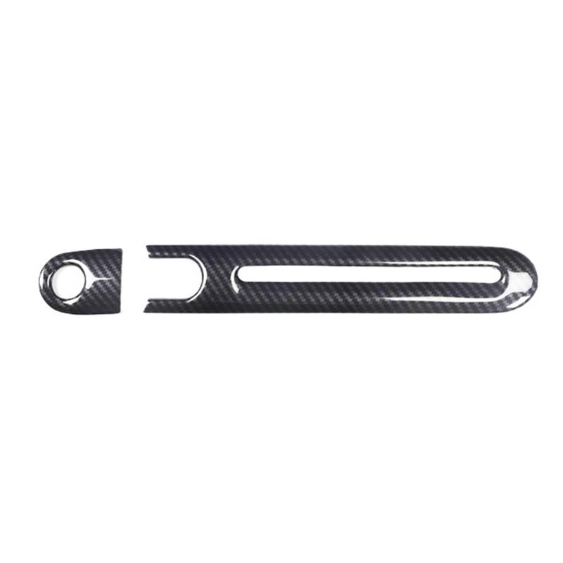 Xuanqingyi Store Auto Carbon Styling Innenmodifikation Elektrische Fenster Dekoration Abdeckung Kompatibel Mit Smart Kompatibel Mit Fortwo 451 Autozubehör Aufkleber(Co-pilot storage box) von SFHDFLUQ