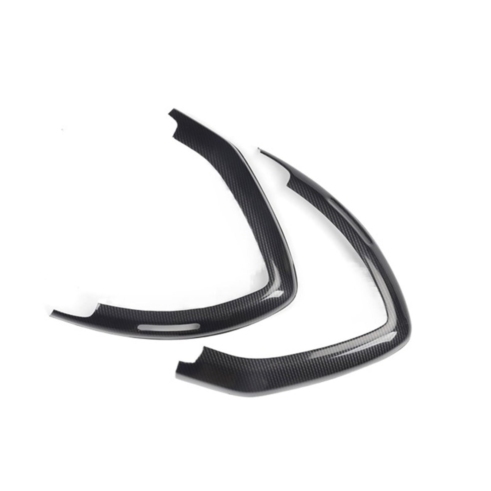 Xuanqingyi Store Auto Carbon Styling Innenmodifikation Elektrische Fenster Dekoration Abdeckung Kompatibel Mit Smart Kompatibel Mit Fortwo 451 Autozubehör Aufkleber(Dashboard Both sides) von SFHDFLUQ