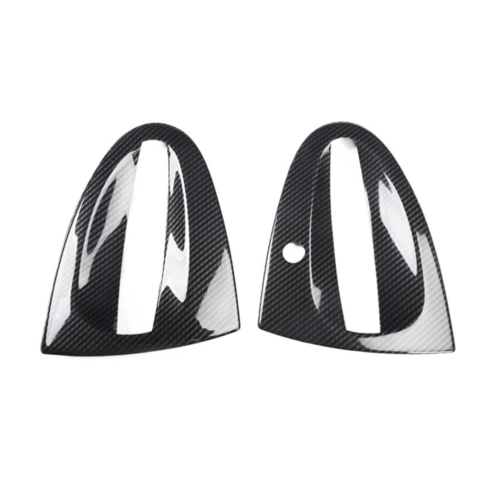 Xuanqingyi Store Auto Carbon Styling Innenmodifikation Elektrische Fenster Dekoration Abdeckung Kompatibel Mit Smart Kompatibel Mit Fortwo 451 Autozubehör Aufkleber(Outer door bowl) von SFHDFLUQ