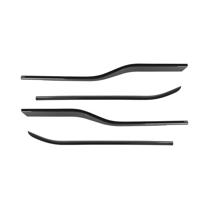 Xuanqingyi Store Autofenster-Unterschwellen-Karosserie-Dekorationsstreifen, kompatibel mit F150 2015-2020, Außenzubehör(Carbon Fiber Grain) von SFHDFLUQ
