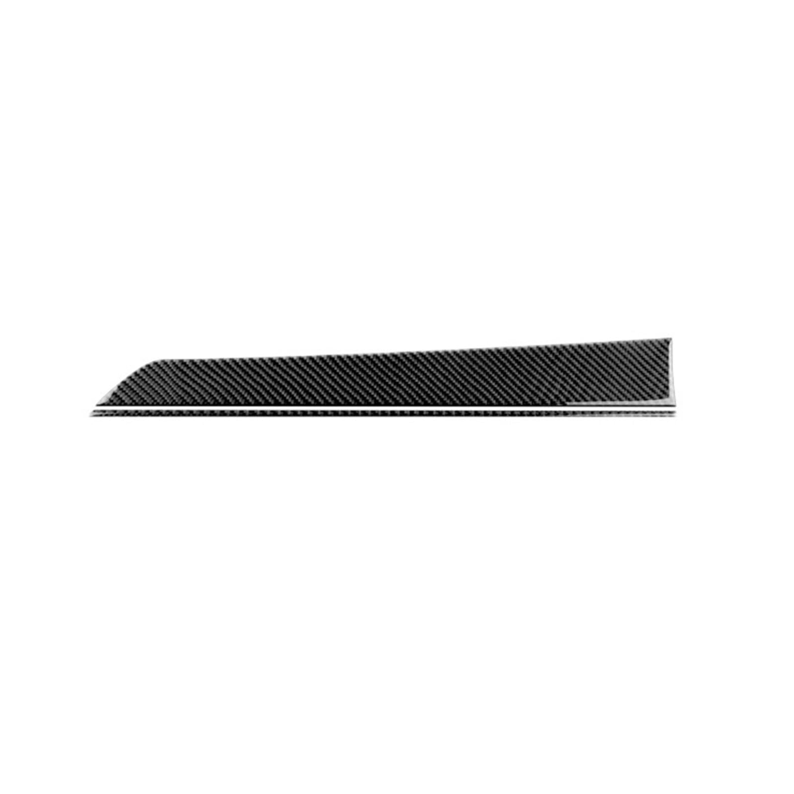 Xuanqingyi Store Carbon Fiber Auto Armaturenbrett Dekor Panel Aufkleber Kompatibel Mit WRX/Kompatibel Mit WRX Kompatibel Mit STI 2022-2025 Innen Trim Abdeckung Zubehör(For LHD Black) von SFHDFLUQ