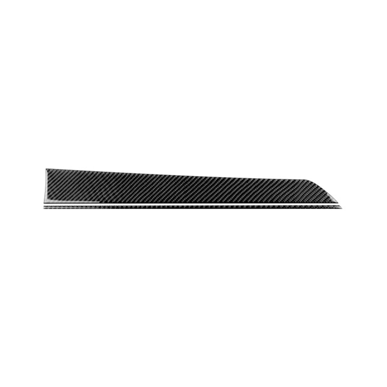 Xuanqingyi Store Carbon Fiber Auto Armaturenbrett Dekor Panel Aufkleber Kompatibel Mit WRX/Kompatibel Mit WRX Kompatibel Mit STI 2022-2025 Innen Trim Abdeckung Zubehör(For RHD Black) von SFHDFLUQ