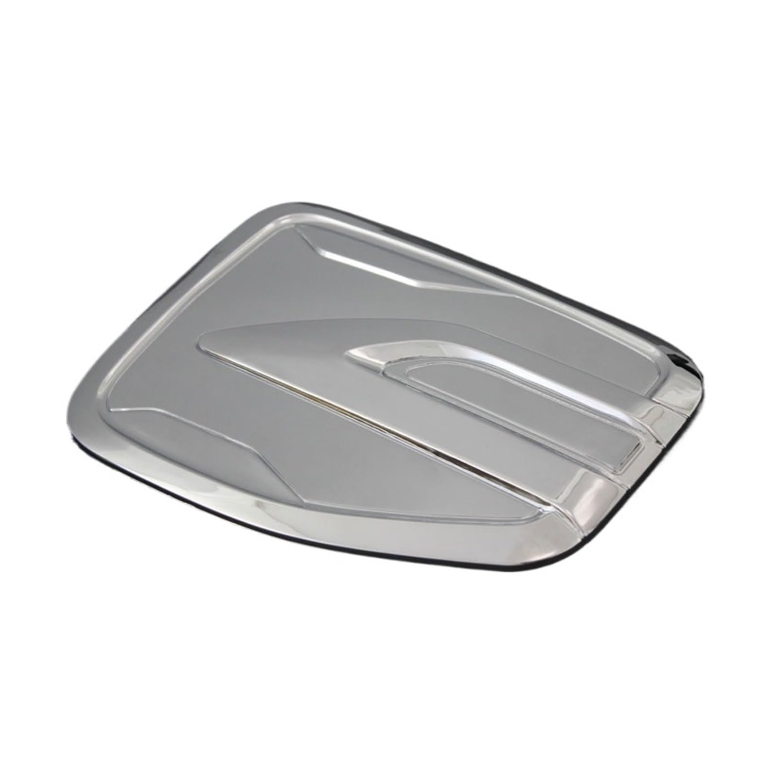 Xuanqingyi Store Carbon Fiber Gas Tank Abdeckung Kompatibel Mit Rangers T6 T7 T8 2012-2020 Kompatibel Mit Wildtrak Kompatibel Mit Double Kompatibel Mit Cabin 2021(Chrome) von SFHDFLUQ