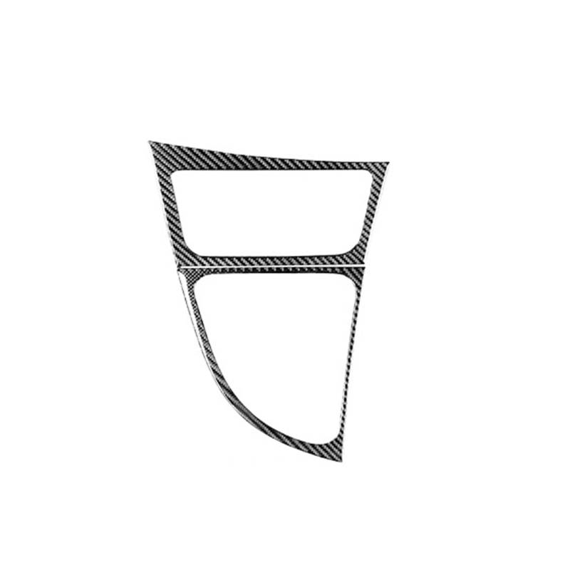 Xuanqingyi Store Carbonfaser-Innenraumaufkleber for die Schalttafelverkleidung des Auto-Schaltkastens, Zierabdeckung, kompatibel mit B*MW, kompatibel mit 1er-Serie E81 E82 E87 E88 2008–2013(Shift Box von SFHDFLUQ