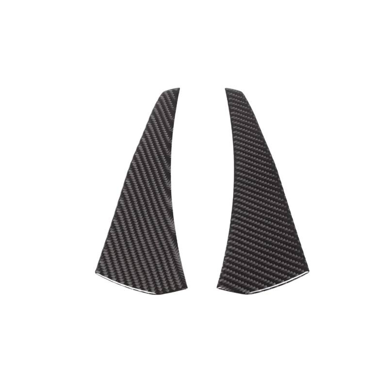 Xuanqingyi Store Kompatibel mit B*MW, kompatibel mit 3er-Serie E90 2005–2012, dekorativer Aufkleber for die hintere Auspufföffnung an der Seite, Innenausstattung aus weicher Kohlefaser(Soft carbon fib von SFHDFLUQ