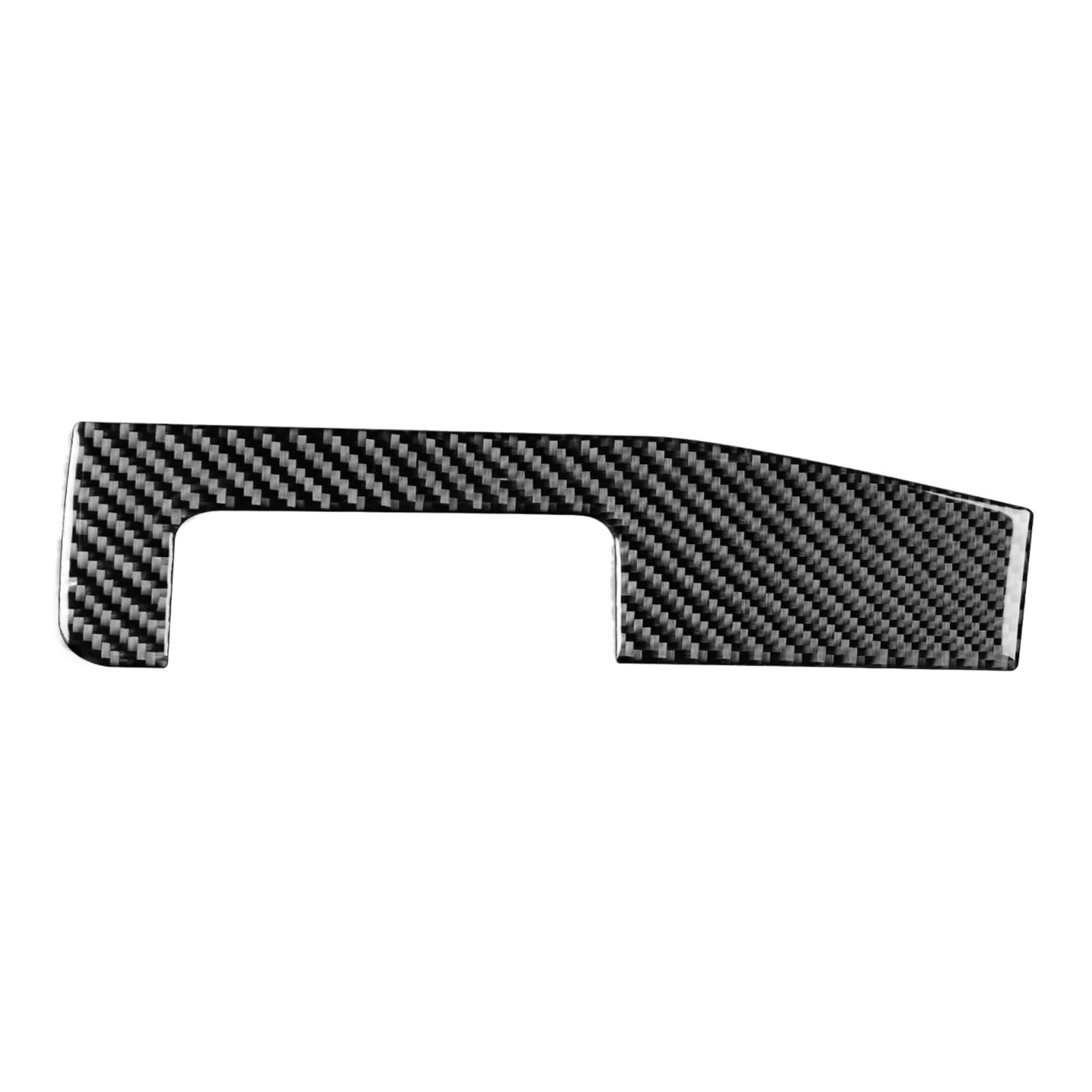Xuanqingyi Store Kompatibel mit B*MW E46 1998-2005 Autozubehör Carbonfaser-Instrumententafel Mittelkonsolenverkleidung Verkleidung Innenaufkleber(1 Black LHD) von SFHDFLUQ