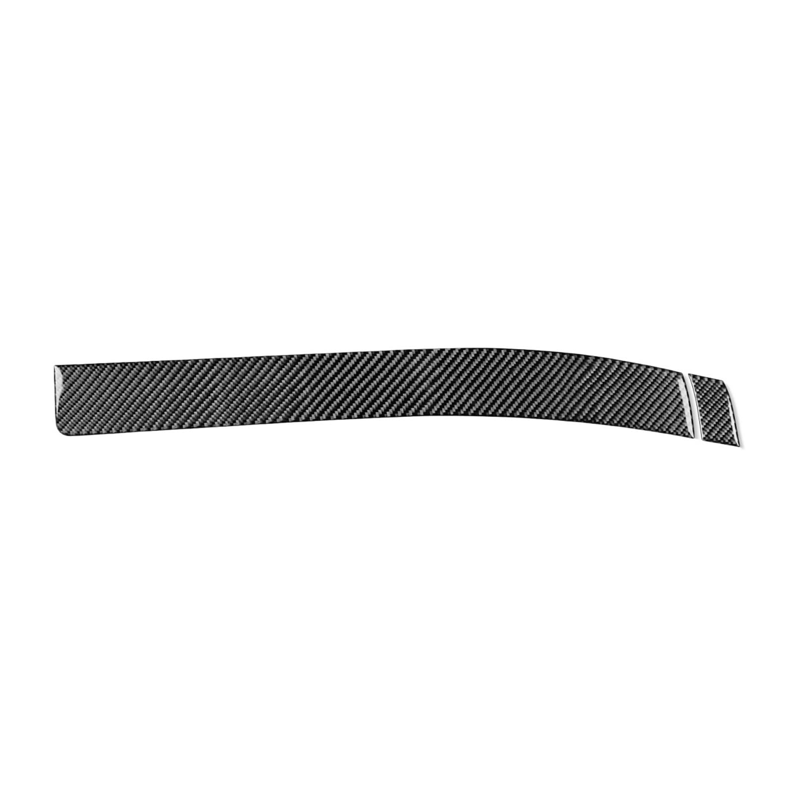Xuanqingyi Store Kompatibel mit B*MW E46 1998-2005 Autozubehör Carbonfaser-Instrumententafel Mittelkonsolenverkleidung Verkleidung Innenaufkleber(3 Black RHD) von SFHDFLUQ