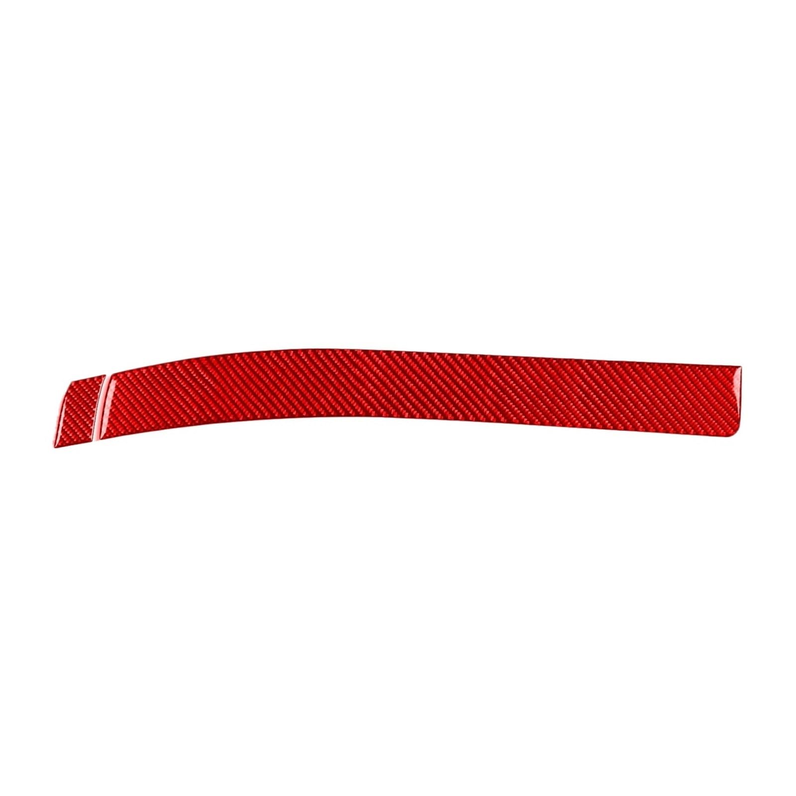 Xuanqingyi Store Kompatibel mit B*MW E46 1998-2005 Autozubehör Carbonfaser-Instrumententafel Mittelkonsolenverkleidung Verkleidung Innenaufkleber(3 Red LHD) von SFHDFLUQ