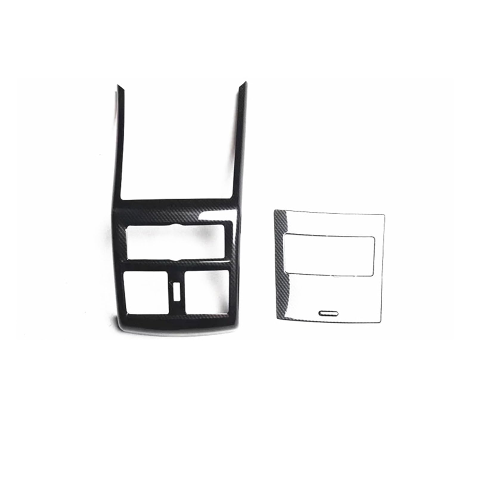 Xuanqingyi Store Kompatibel mit Be*nz ML GL W166 X166 2012-2015 Zubehör Innenformteil Verkleidung Dekoration Abdeckung Panel Aufkleber ABS(Rear guard boards) von SFHDFLUQ