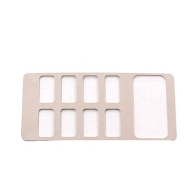 Xuanqingyi Store Kompatibel mit FJ, kompatibel mit Cruiser, zentrale Steuerung, Fahrassistenz-Patch, dekoratives Panel, Zigarettenanzünder, Innenausstattung(Beige) von SFHDFLUQ