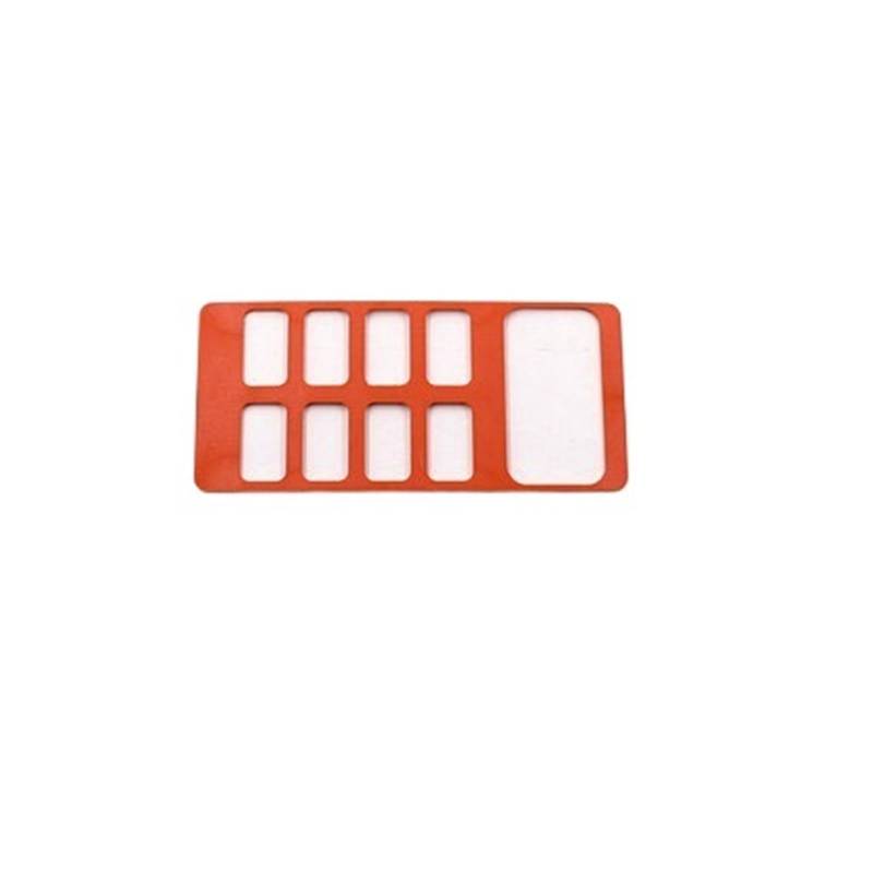 Xuanqingyi Store Kompatibel mit FJ, kompatibel mit Cruiser, zentrale Steuerung, Fahrassistenz-Patch, dekoratives Panel, Zigarettenanzünder, Innenausstattung(ORANGE) von SFHDFLUQ