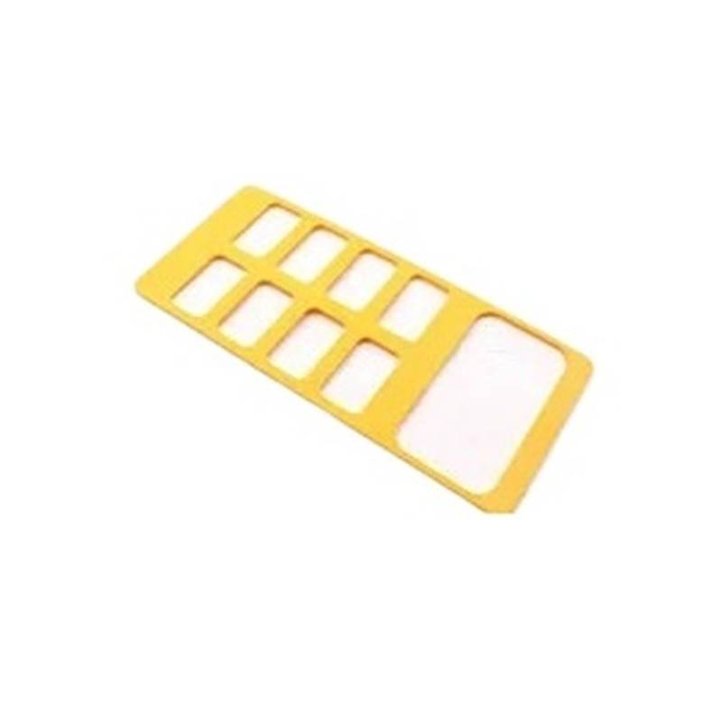 Xuanqingyi Store Kompatibel mit FJ, kompatibel mit Cruiser, zentrale Steuerung, Fahrassistenz-Patch, dekoratives Panel, Zigarettenanzünder, Innenausstattung(Yellow 200cm) von SFHDFLUQ