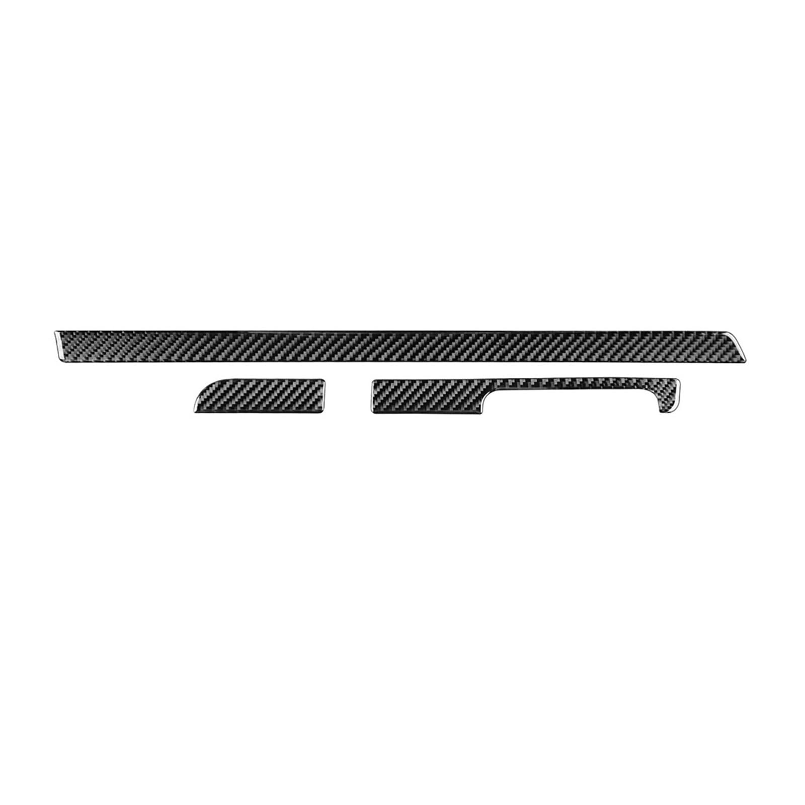 Xuanqingyi Store Kompatibel mit Scirocco 2009–2016, Autozubehör, echte weiche Kohlefaser, Modifikation des Copilot-Armaturenbretts und des Handschuhfachs(RHD-Black Carbon) von SFHDFLUQ