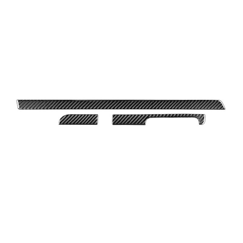 Xuanqingyi Store Kompatibel mit Scirocco 2009–2016, Autozubehör, echte weiche Kohlefaser, Modifikation des Copilot-Armaturenbretts und des Handschuhfachs(RHD-Black Carbon) von SFHDFLUQ