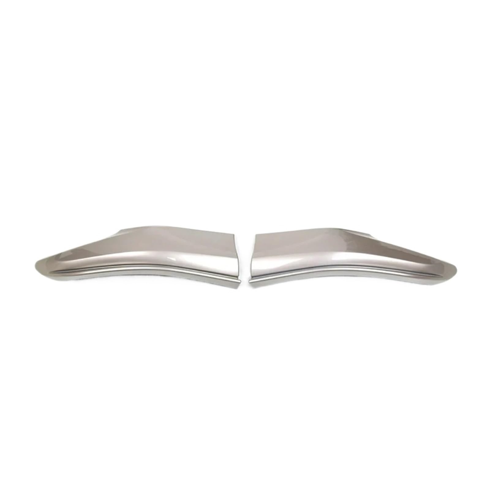 Xuanqingyi Store Vordere Eckabdeckung Stoßstangenlippe Eckdekoration Zieraufkleber Streifen Formschutz Kompatibel mit Camry 2021 2018 2019 2020 B(Silver) von SFHDFLUQ
