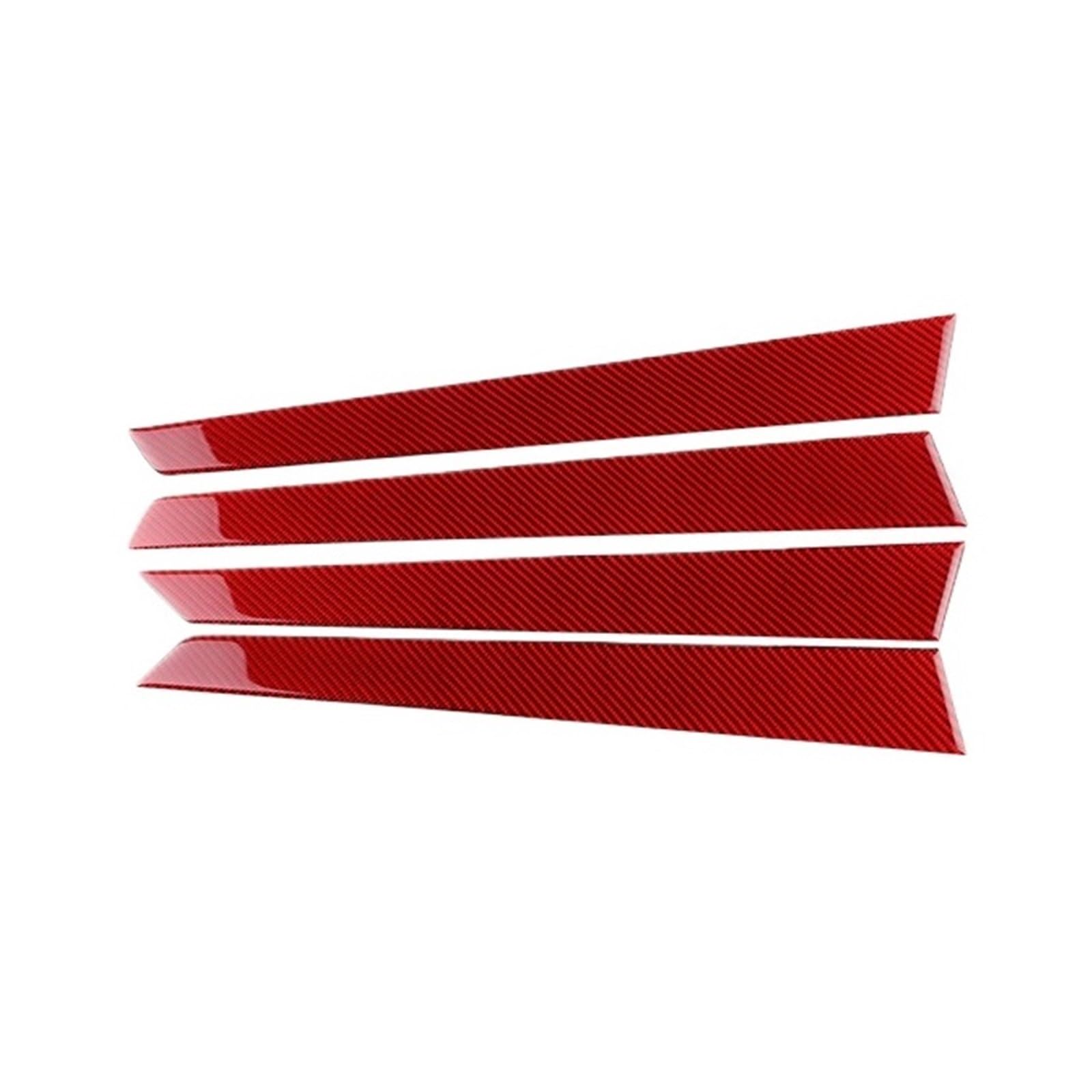 Xuanqingyi Store Weicher Kohlefaser-Aufkleber, kompatibel mit Le*xus GS 2012–2019 LHD RHD Autotürschutzpaneel Innenverkleidung(Red Carbon) von SFHDFLUQ