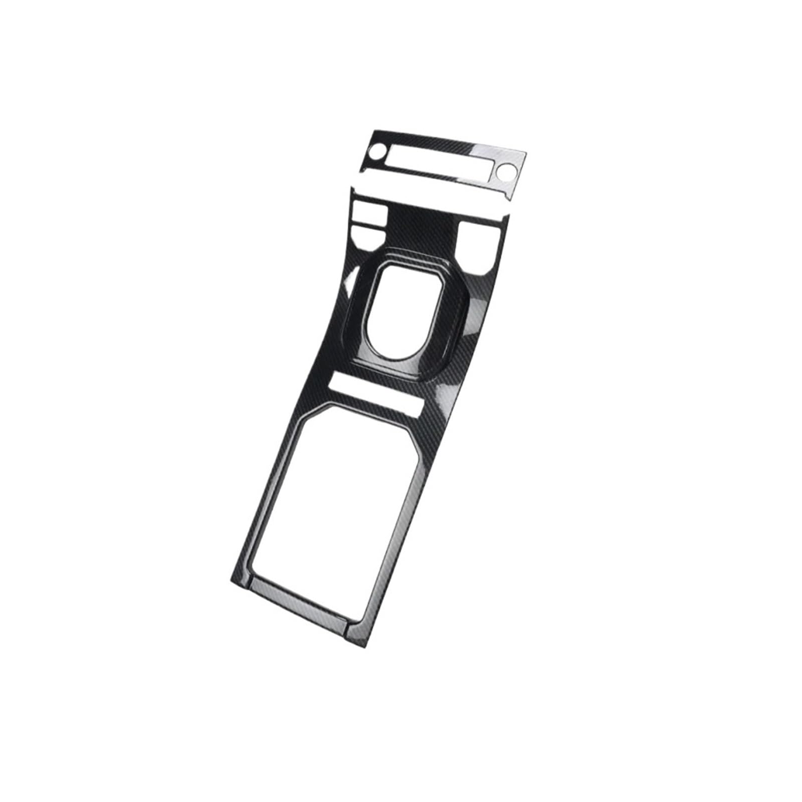Xuanqingyi Store Zubehör im Carbonfaser-Stil, kompatibel mit Evoque 12–18, Innenleisten, Schalttafel, Mittelkonsolendekoration(WHITE) von SFHDFLUQ