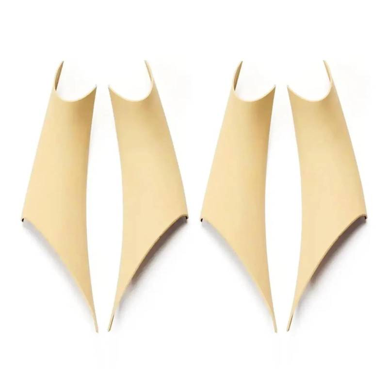 Türgriff Innen 2/4 STÜCKE Innentürgriff ABS-Trimmschutzabdeckung Für 3 4 Serie Für M3 Für M4 F30 F80 F31 F32 F33 F34 F36 F82 2012-2018 Innentürgriffabdeckung(4 pcs beige) von SFIFHSKFH