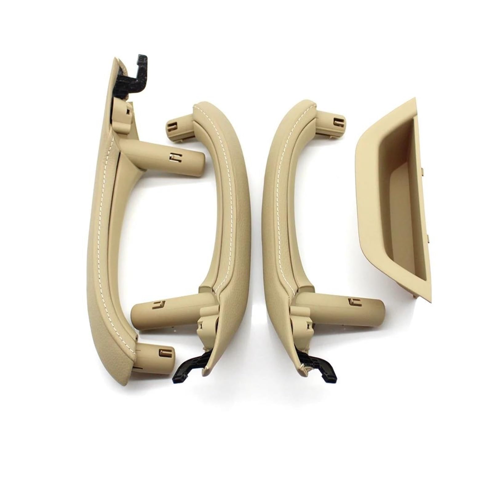 Türgriff Innen 7 STÜCKE LHD RHD Auto-Innentürgriff Mit Griff Außenabdeckung Verkleidungsbaugruppe Ersatz Für X3 X4 F25 F26 Innentürgriffabdeckung(RHD Beige) von SFIFHSKFH