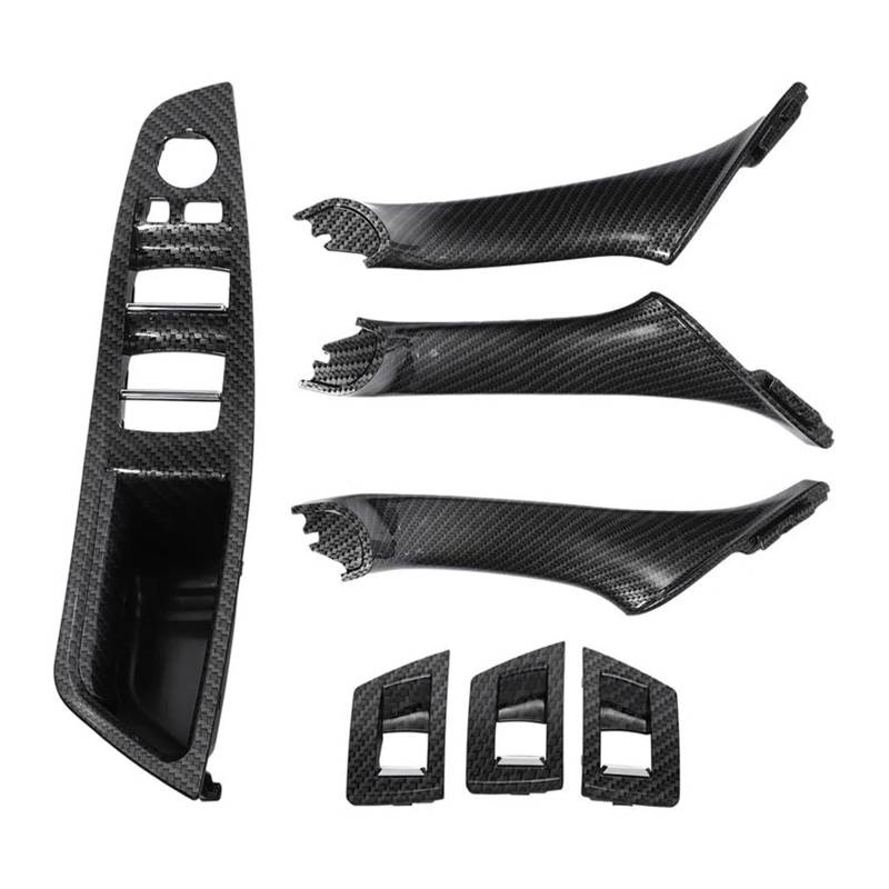 Türgriff Innen 7 STÜCKE Rechtslenker RHD Für 5 Series F10 F11 Auto Innentürgriff Innenverkleidung Pull Trim Abdeckung Armlehne Innentürgriffabdeckung von SFIFHSKFH