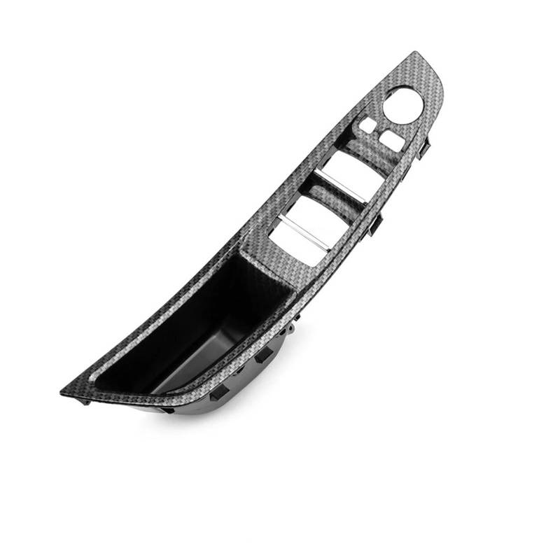 Türgriff Innen LHD Und RHD Auto-Innentürgriff Für 5er F10 F11 520d 525d 530d 535i Innenverkleidung Pull Trim Cover Innentürgriffabdeckung(LHD-Carbon-1PCS) von SFIFHSKFH