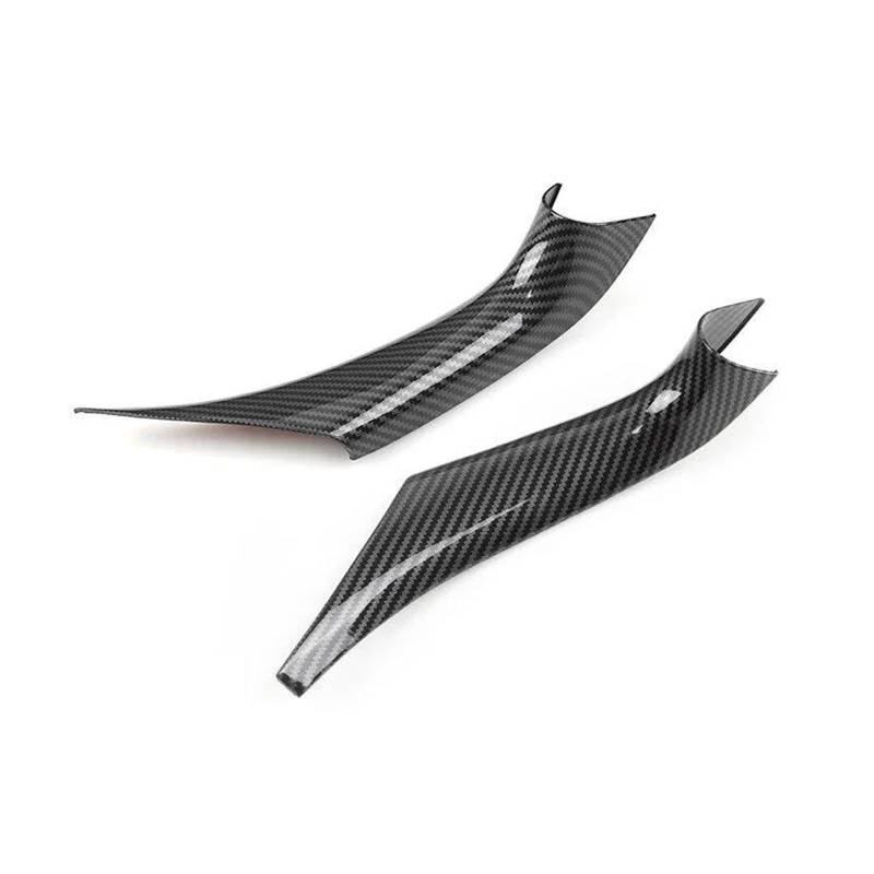 Türgriff Innen Links und rechts Türgriff Abdeckungen Aufkleber Zubehör Auto Innen Für X3 X4 G01 G02 2018-2021 2022 Auto Trim Teile Innentürgriffabdeckung(1 Pair C-Fiber) von SFIFHSKFH