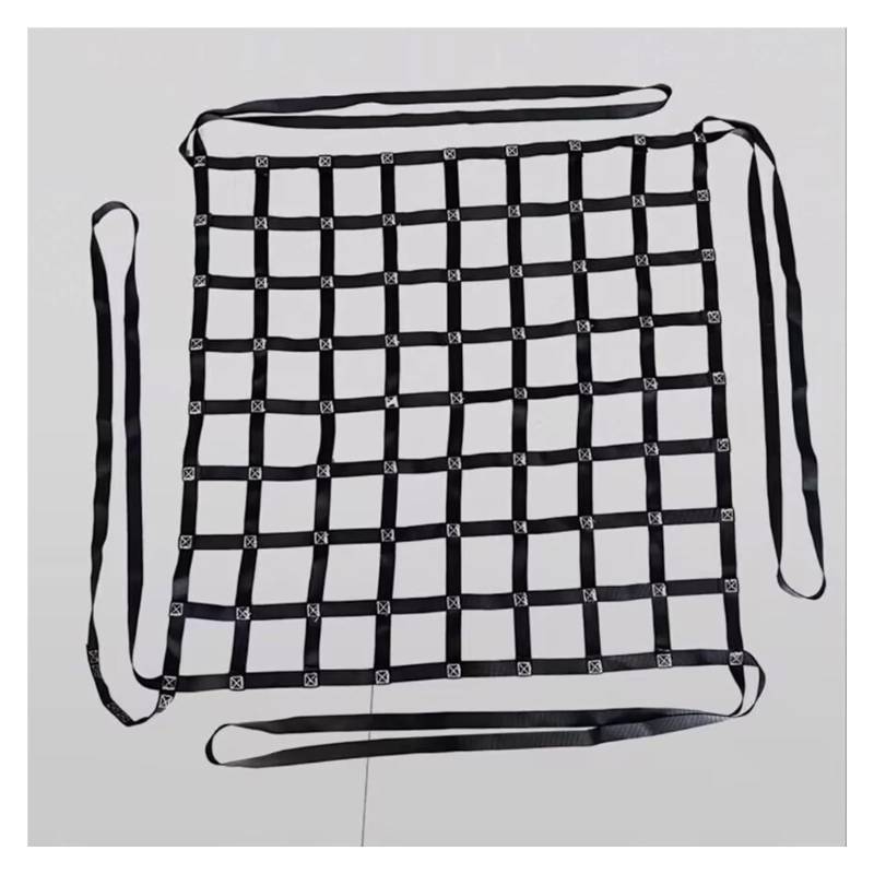 Fracht Heben Netz， Flaches Hebenetz, Tragkraft 0,3–3,5 Tonnen, Ladungsnetz for die Ladefläche von Pickups, reißfestes, Starkes, tragendes Sicherheitsnetz(3 X 3M/Mesh 20cm/Load 3.5t) von SFQEVHRZ