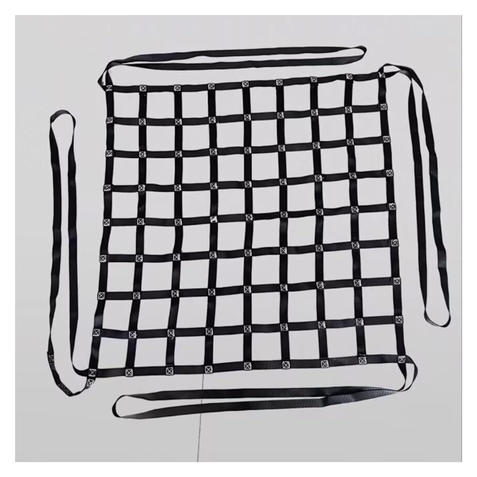 Fracht Heben Netz， Flaches Hebenetz, Tragkraft 0,3–3,5 Tonnen, Ladungsnetz for die Ladefläche von Pickups, reißfestes, Starkes, tragendes Sicherheitsnetz(4 X 4M/Mesh 15cm/Load 2.5t) von SFQEVHRZ