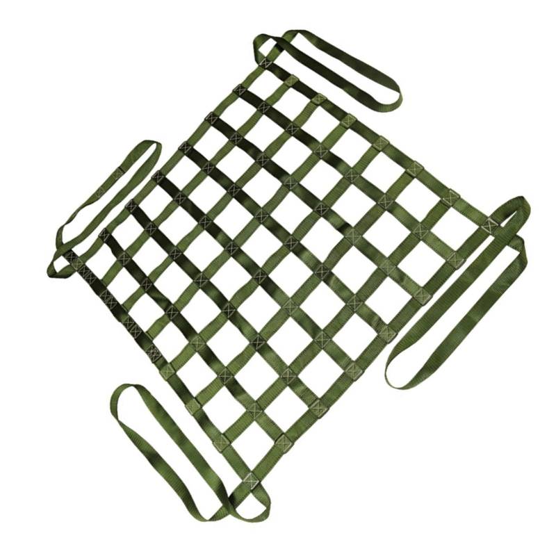 Fracht Heben Netz， Hebe-Ladungsnetz, Bungee-Ladungsnetz, Ladungsnetz for LKW-Ladeflächen, Materialhandhabungsgurte, Tragkraft 0,3–3,5 Tonnen, Orange(4 X 4M/Mesh 20cm/Load 3.5t) von SFQEVHRZ