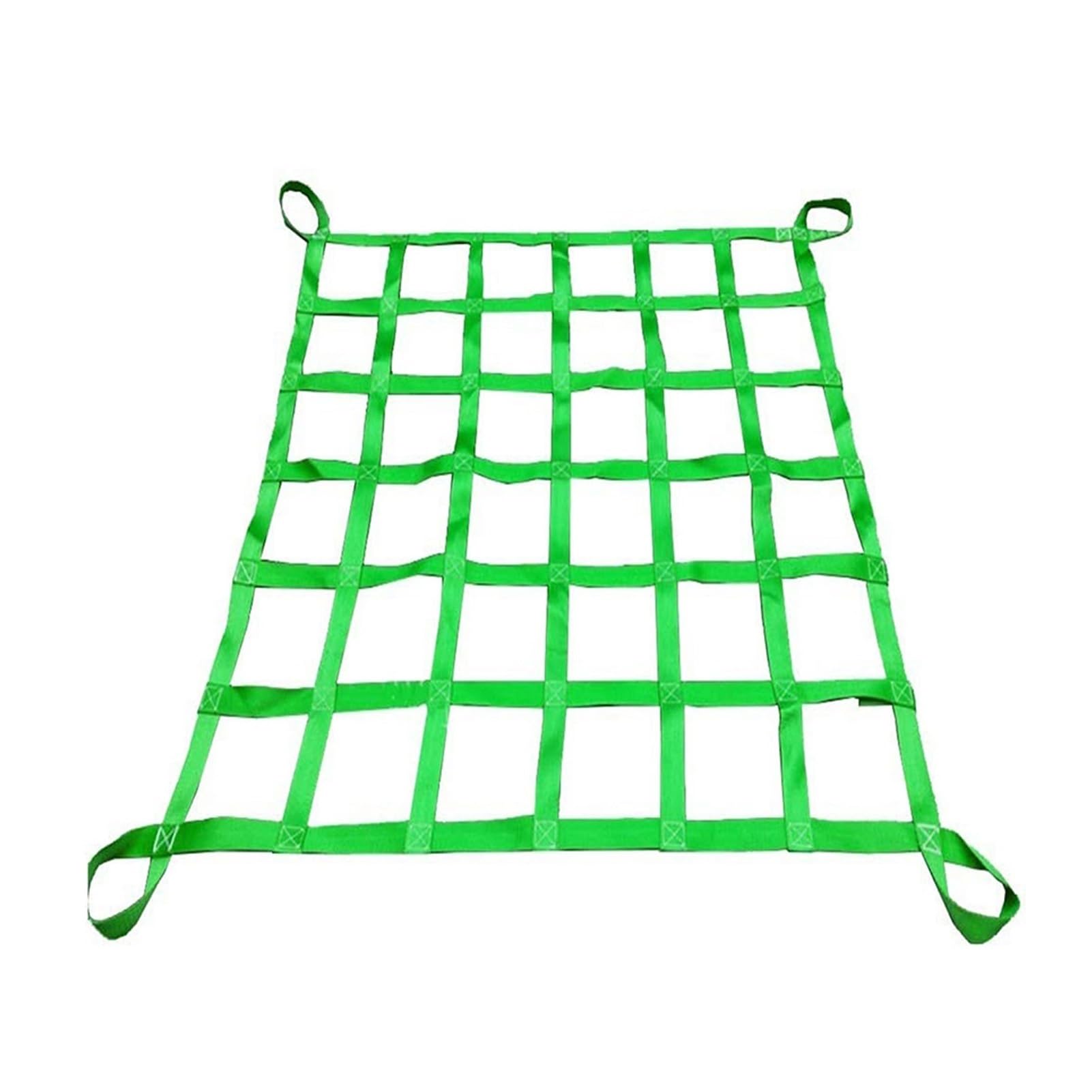 Fracht Heben Netz， Ladungsnetz - Sicherheitshebenetz, Nylon-Ladungsaufhängungsnetz, Be- und Entladen im Garten, Hebenetzgurte, Handhabungsgurte(2 X 2M/Mesh 15cm/Load 2.5t) von SFQEVHRZ
