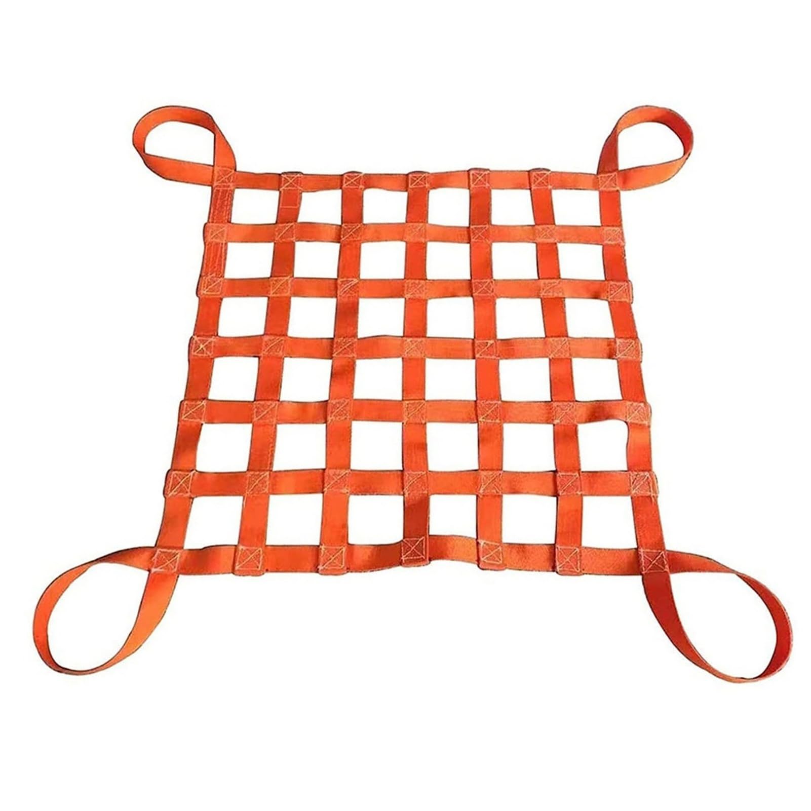 Fracht Heben Netz， Polyester-Frachthebenetz, Bungee-Frachtnetz, for Hafen-, Fracht- und Baumaterial-Handhabungsgurte, Tragkraft 0,3–3,5 Tonnen(2 X 2M/Mesh 20cm/Load 3.5t) von SFQEVHRZ