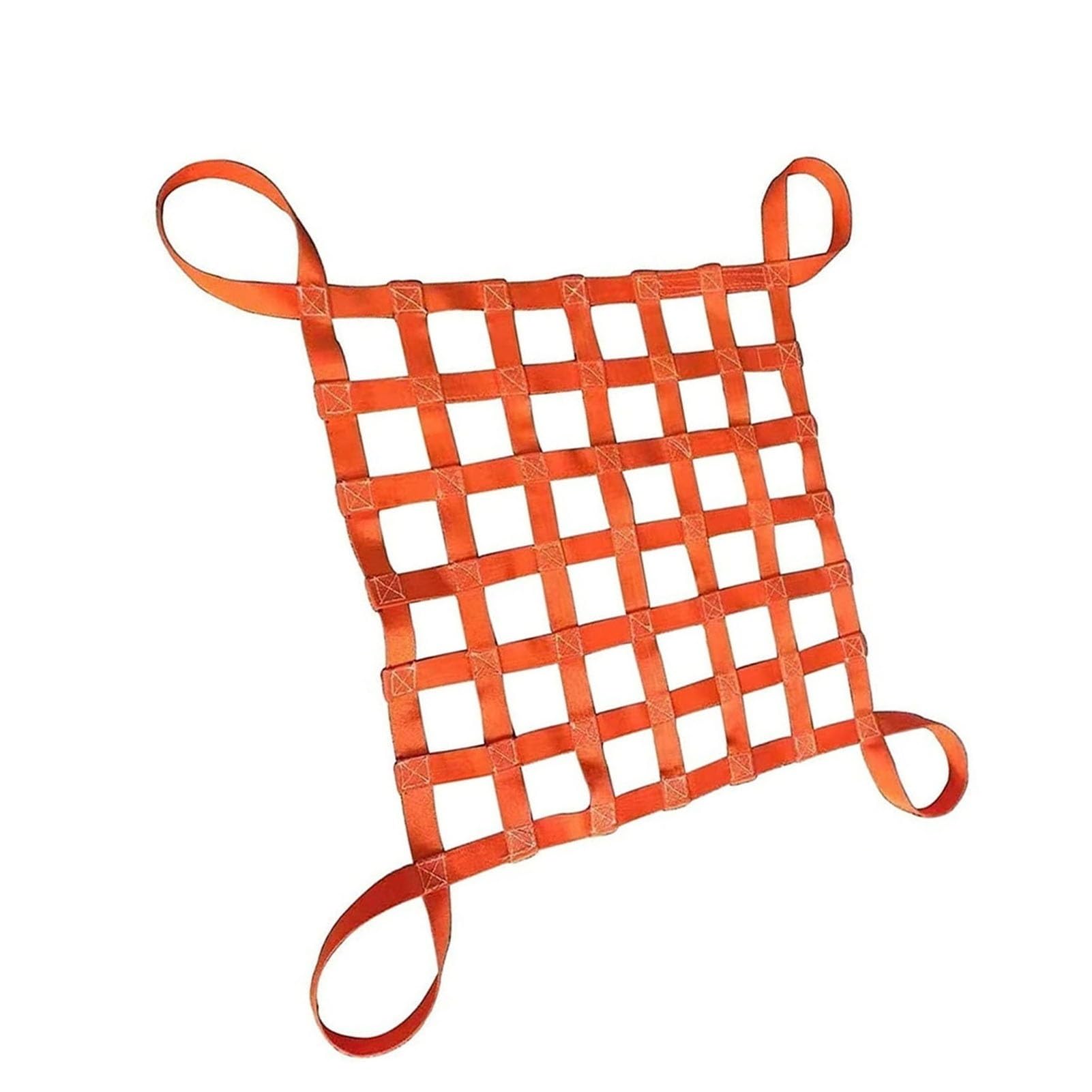 Fracht Heben Netz， Polyester-Frachthebenetz, Bungee-Frachtnetz, for Hafen-, Fracht- und Baumaterial-Handhabungsgurte, Tragkraft 0,3–3,5 Tonnen(4 X 4M/Mesh 20cm/Load 3.5t) von SFQEVHRZ