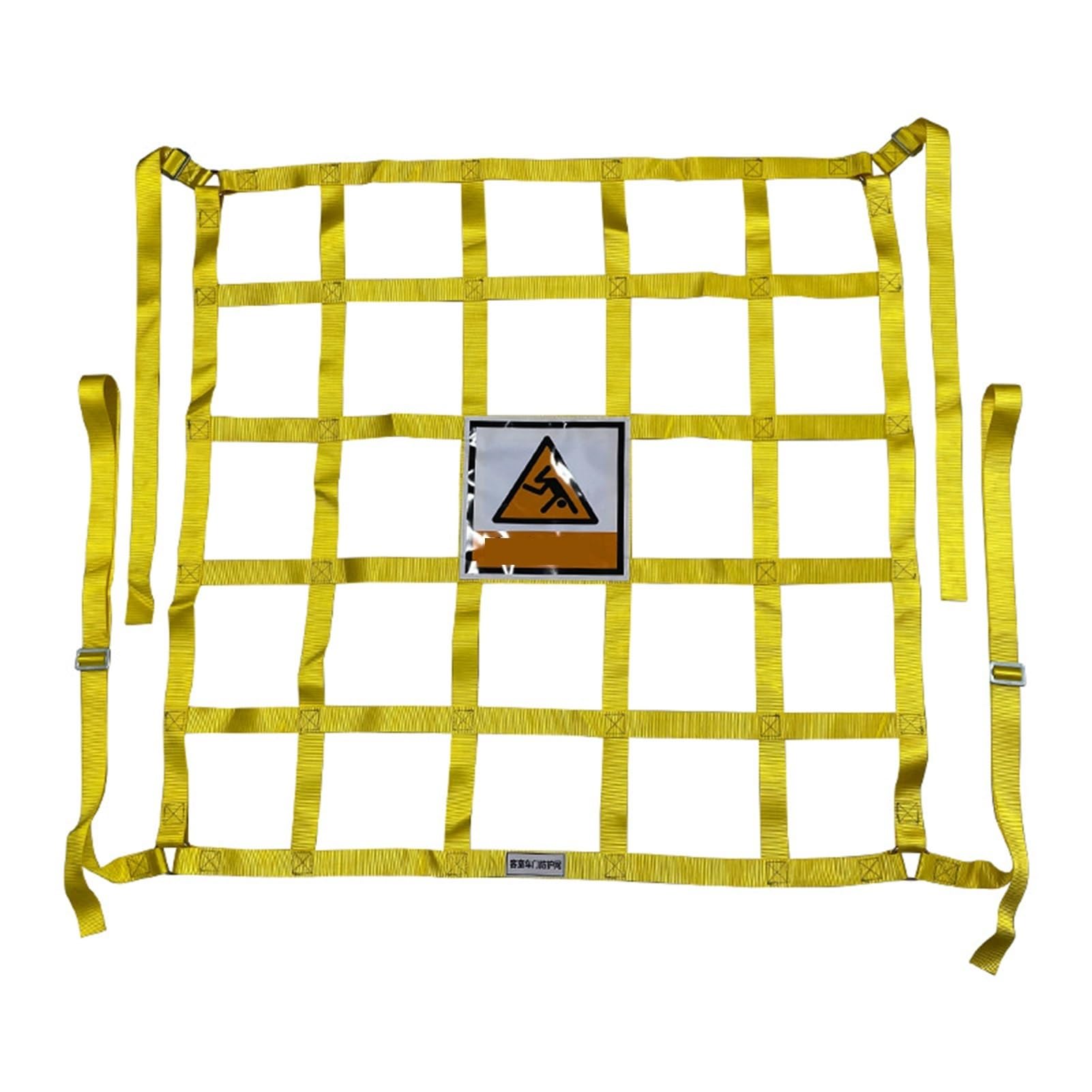 Fracht Heben Netz， Sicherheits-Hebenetz aus Nylon for Aufhängen, Hebenetz for Hebevorrichtungen von Baudocks, erweitertes Kletterseilnetz for Spiele im Freien(2 X 2M/Mesh 15cm/Load 2.5t) von SFQEVHRZ