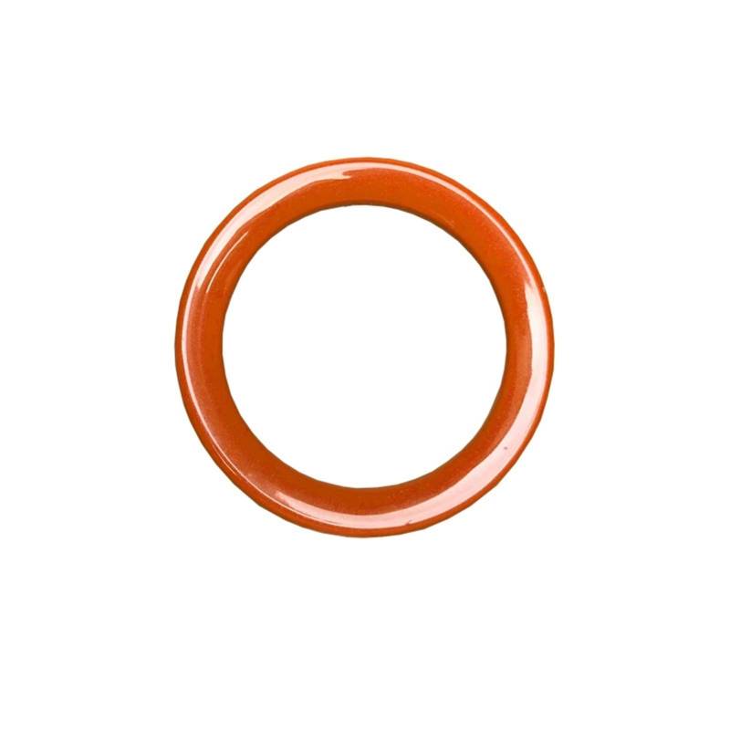SFUO Autoinnenraum Dekorative Abdeckung Shell Orange Getriebe Instrument Cover Aufkleber Modifikation Passend für Mercedes New Smart 453 Fortwo Forfour (Color : Steering Wheel) von SFUO