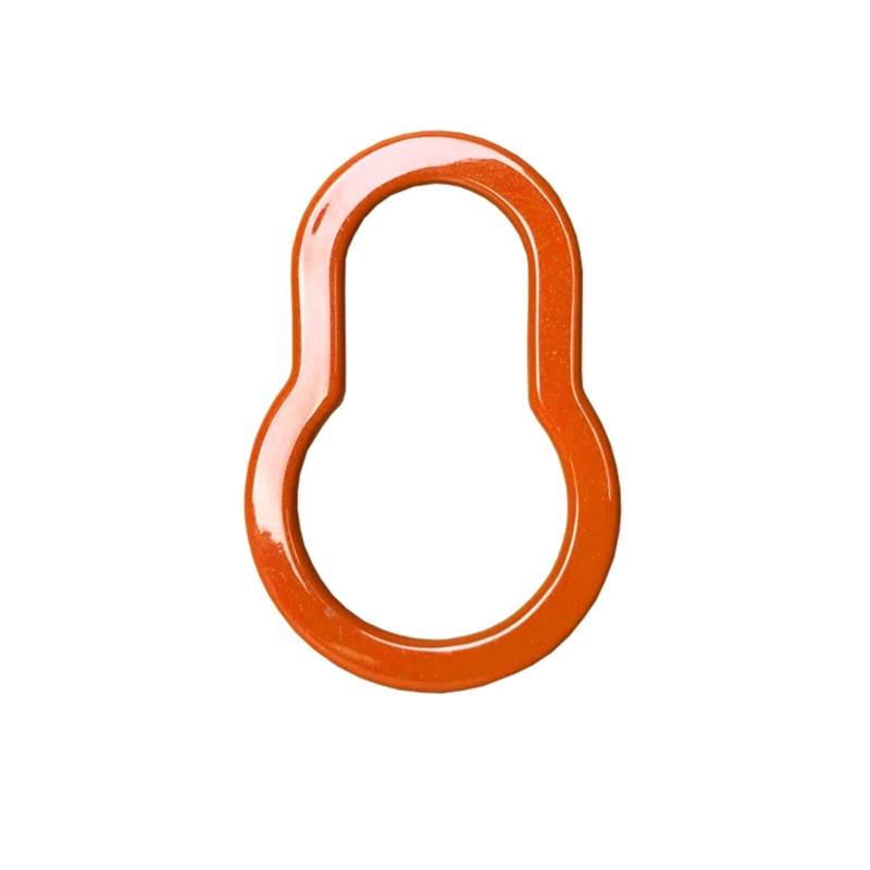 SFUO Autoinnenraum Dekorative Abdeckung Shell Orange Getriebe Instrument Cover Aufkleber Modifikation Passend für Mercedes New Smart 453 Fortwo Forfour (Color : Warning Light Switch) von SFUO