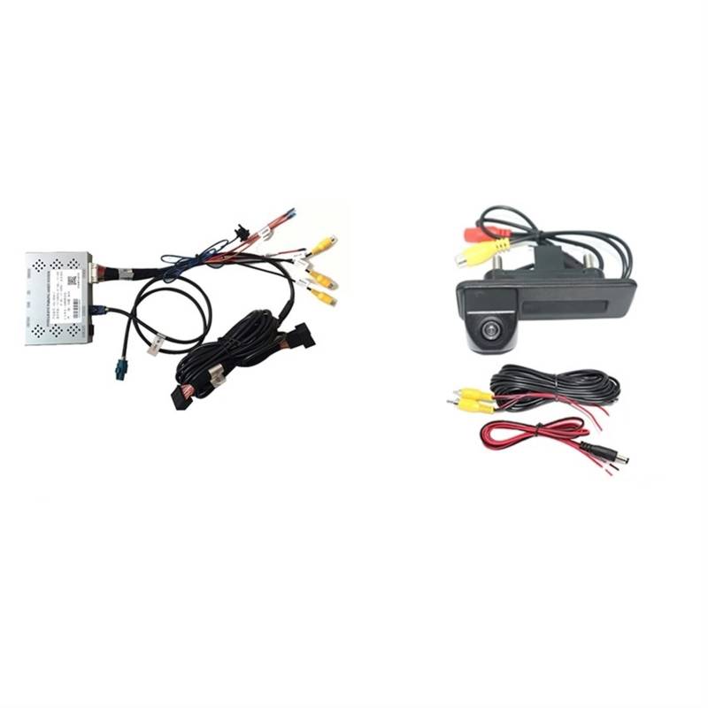 SFUOE Vordere hintere Kamera fit for Audi A1 Q3 2012-2018. Backup Camera Interface-Bildschirmdecoder-Umkehrung (Color Name : C) von SFUOE