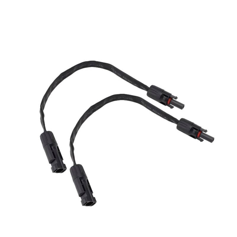 2 Paar 35 cm Solaranschluss 30 A Solarpanel-Abzweigverbinder for PV-Kabel 1000 VDC 6 mm2 Kupfergeflechtband Isolierrohr 1 Stück(5 Pairs-1000VDC 30A) von SFYMORHE
